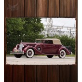 Металлическая табличка Packard Twelve Victoria Convertible by Dietrich 533